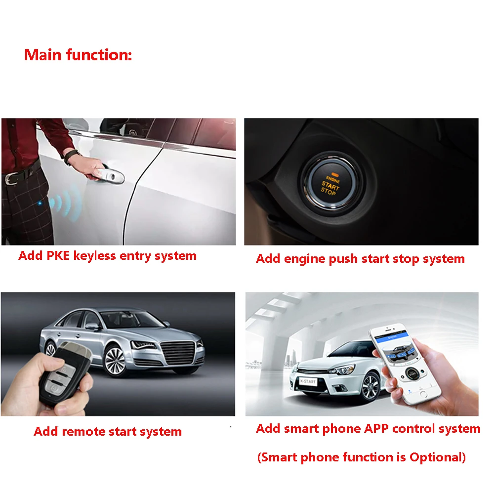 Для Toyota Sienna добавьте кнопку для запуска стоп-системы и удаленного стоп-сигнала