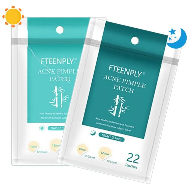 Масляный экстракт чайного дерева дневной и ночной Патчи от прыщей акне невидимые