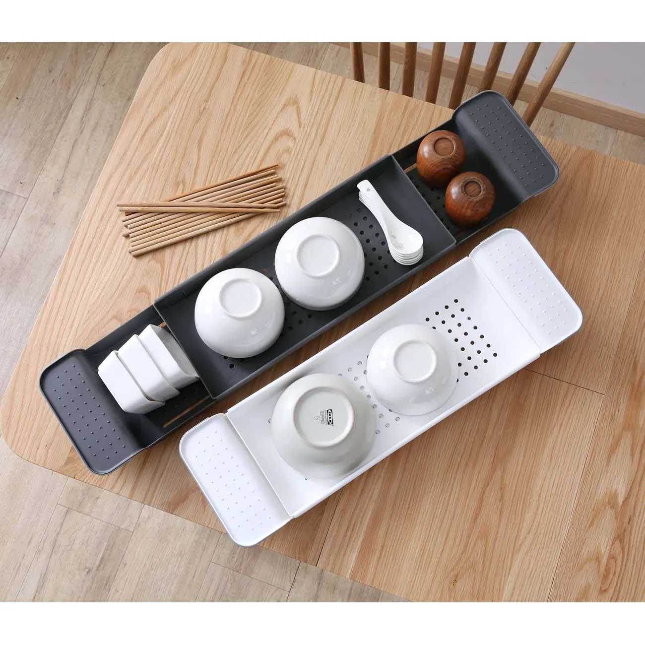 

Многофункциональная Полка на боковой стороне пластиковой ванны в ванной комнате с выдвижной полкой для слива ванны