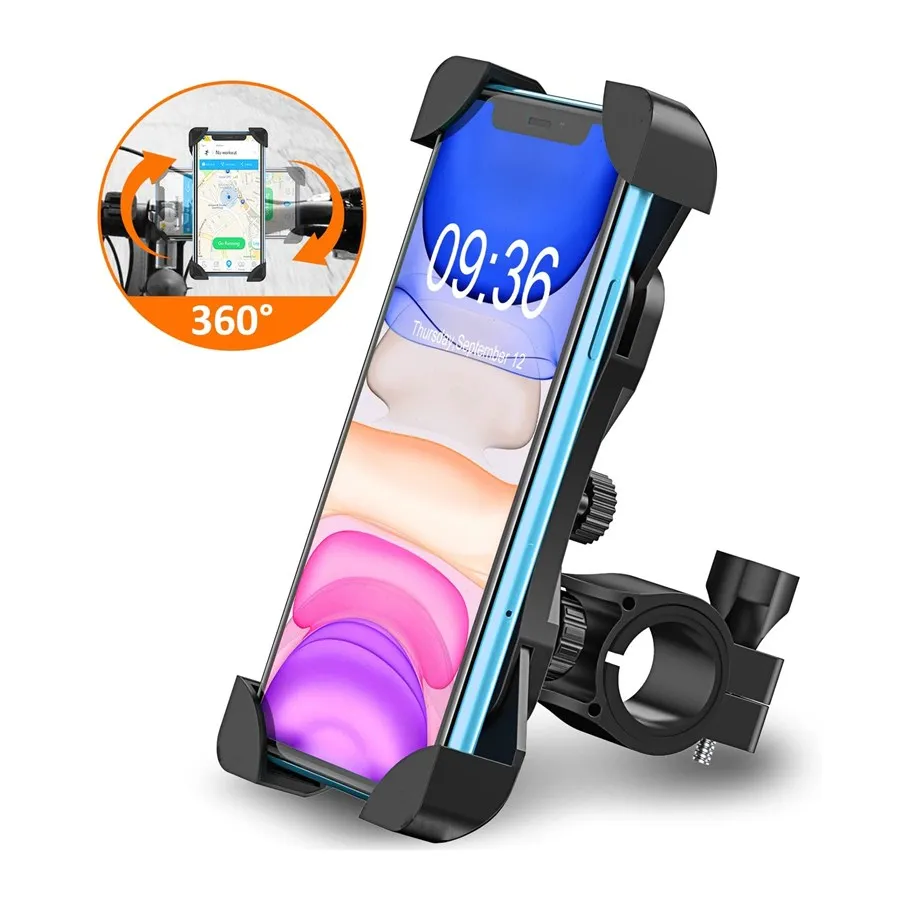 

Bike Phone Holder For iPhone X Bicycle Motorcycle Phone Stand Cellphone Holder Bike Phone Mount For Samsung S10 XiaoMi