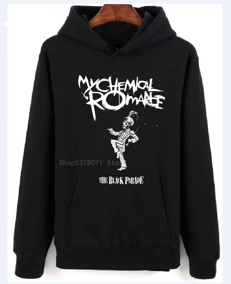 My Chemical Romance женские худи черного парада|Мужские толстовки и свитшоты| |