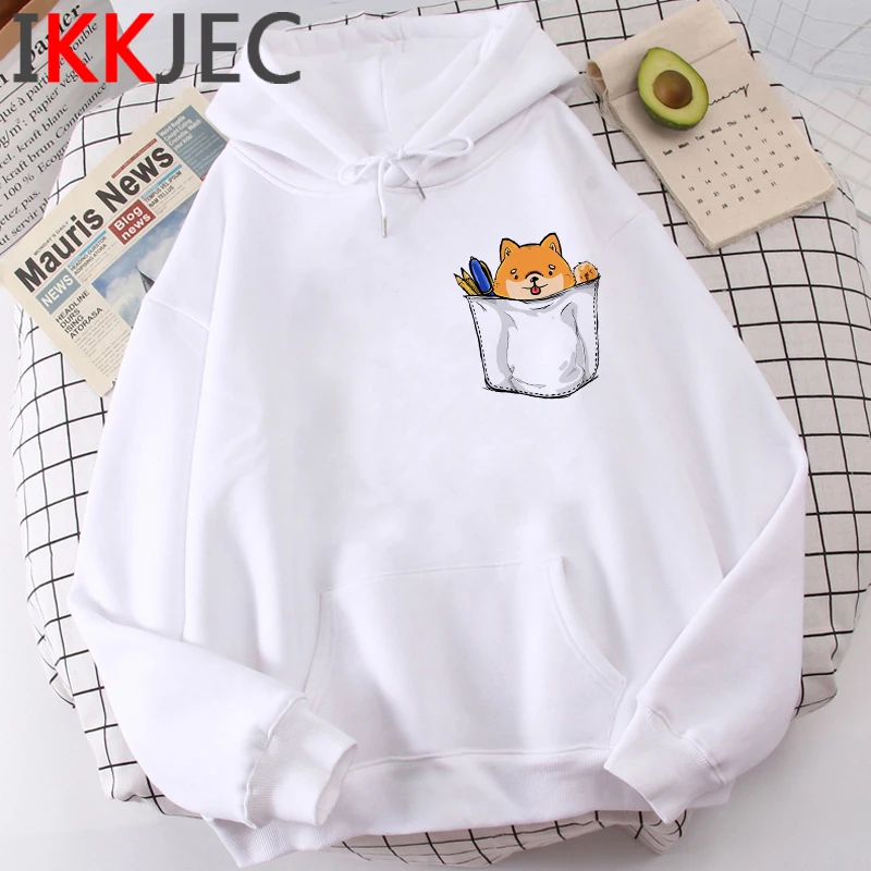 

Shiba Inu Doge hoodies female Ulzzang harajuku streetwear grunge women clothing y2k aesthetic Korea