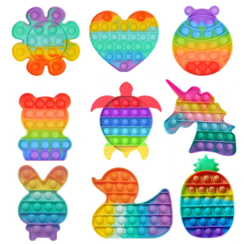Игрушка Антистресс для взрослых Сжимаемый игрушечный инструмент с пузырьками