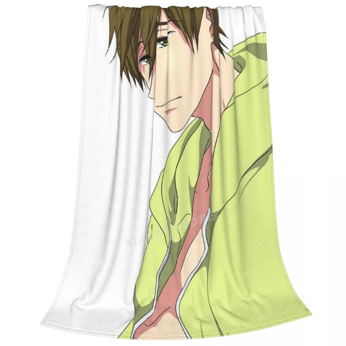 Tachibana Makoto 1 Throw Blanket Sherpa Bedding soft Blankets | Дом и сад