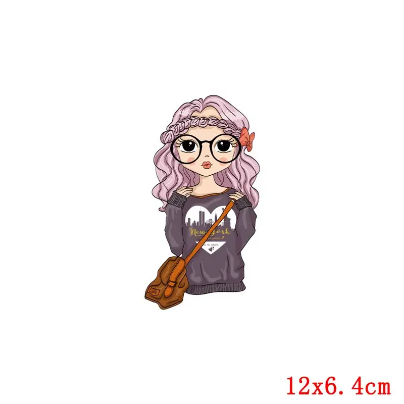 Прелестные Пластыри для девочек Prajna виниловые термопереводные одежды сделай сам