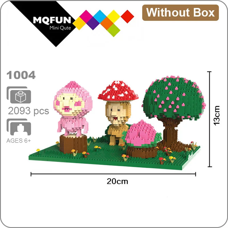 HC 1004 Without Box HC большой мультфильм Аниме Супер Герой Марио Тоторо Snorlax пластиковый строительный блок кирпичи игра DIY 3D Сборная модель обучающая игрушка - Цвет: HC 1004 Without Box