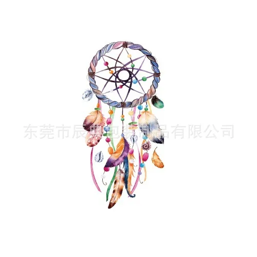 

Tattoo Sticker Fashion Fake Tattoo Water Transfer Sticker Indian Totem European and American Personality Girl Tattoo