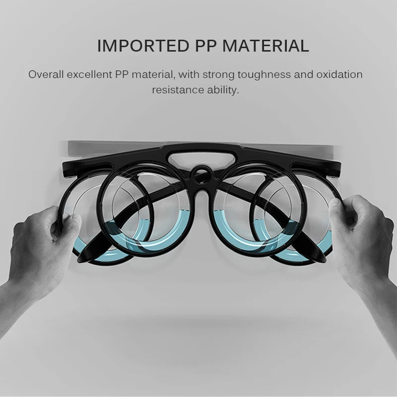 

Carsickness Glasses Portable Child And Adult Lensless Glasses Anti Motion Sickness Glasses For Cars Ships Airplanes Usage