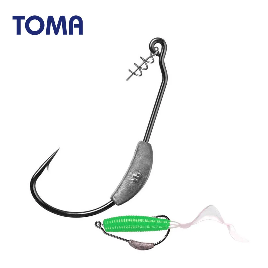 Тома 5 шт./лот Lead Jig Head рыболовные крючки для крючковый лов мягкие приманки 2g 2.5g 3g с