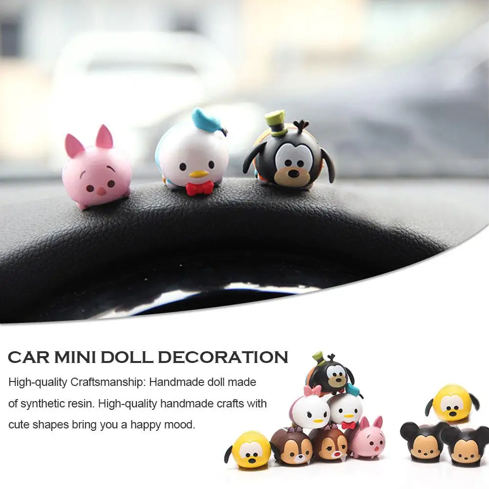 Автомобиль милое украшение куклы инновационный автомобиль центральной консоли