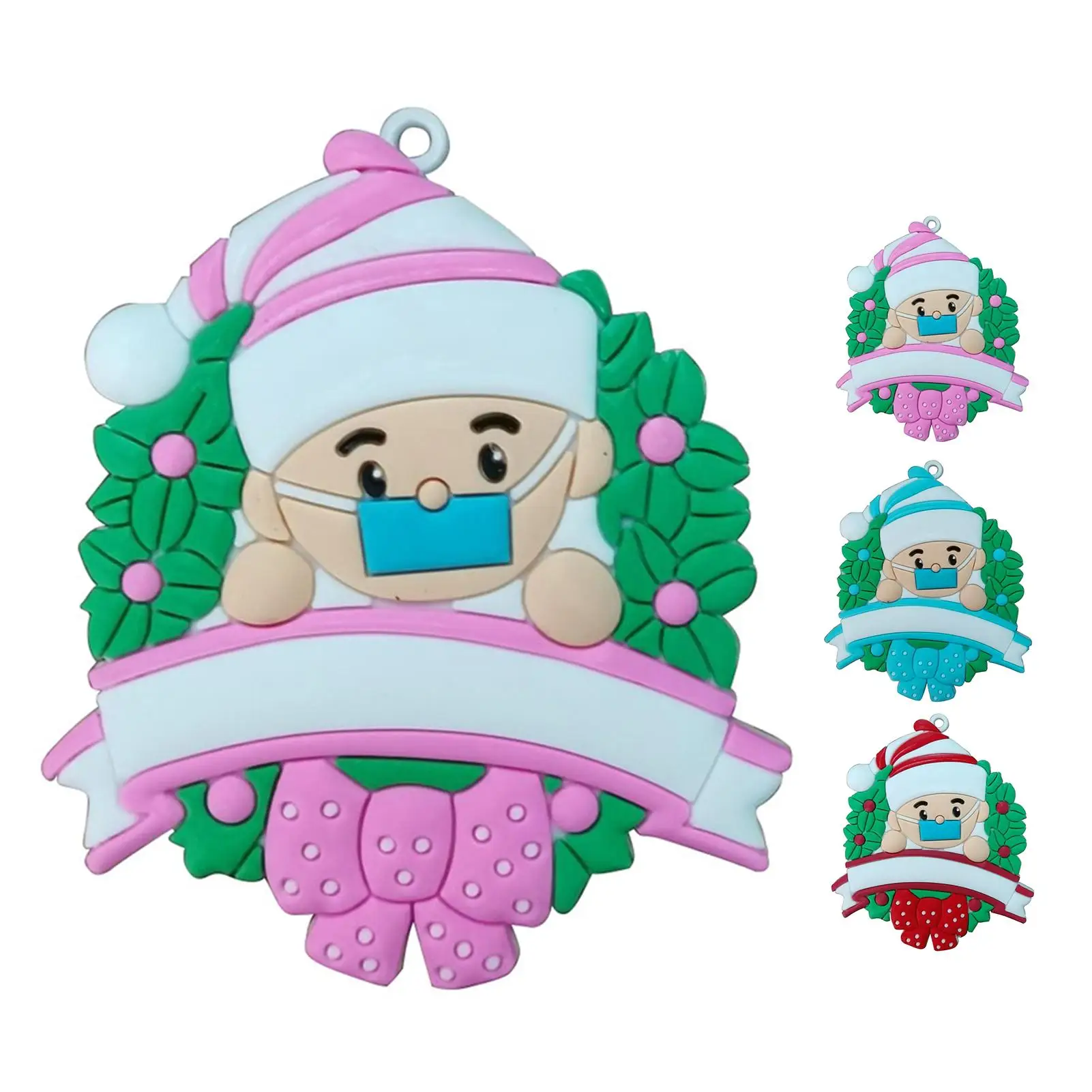 

Cute Face Cover Snowman Christmas Tree Ornament Party Home Hanging Decoration