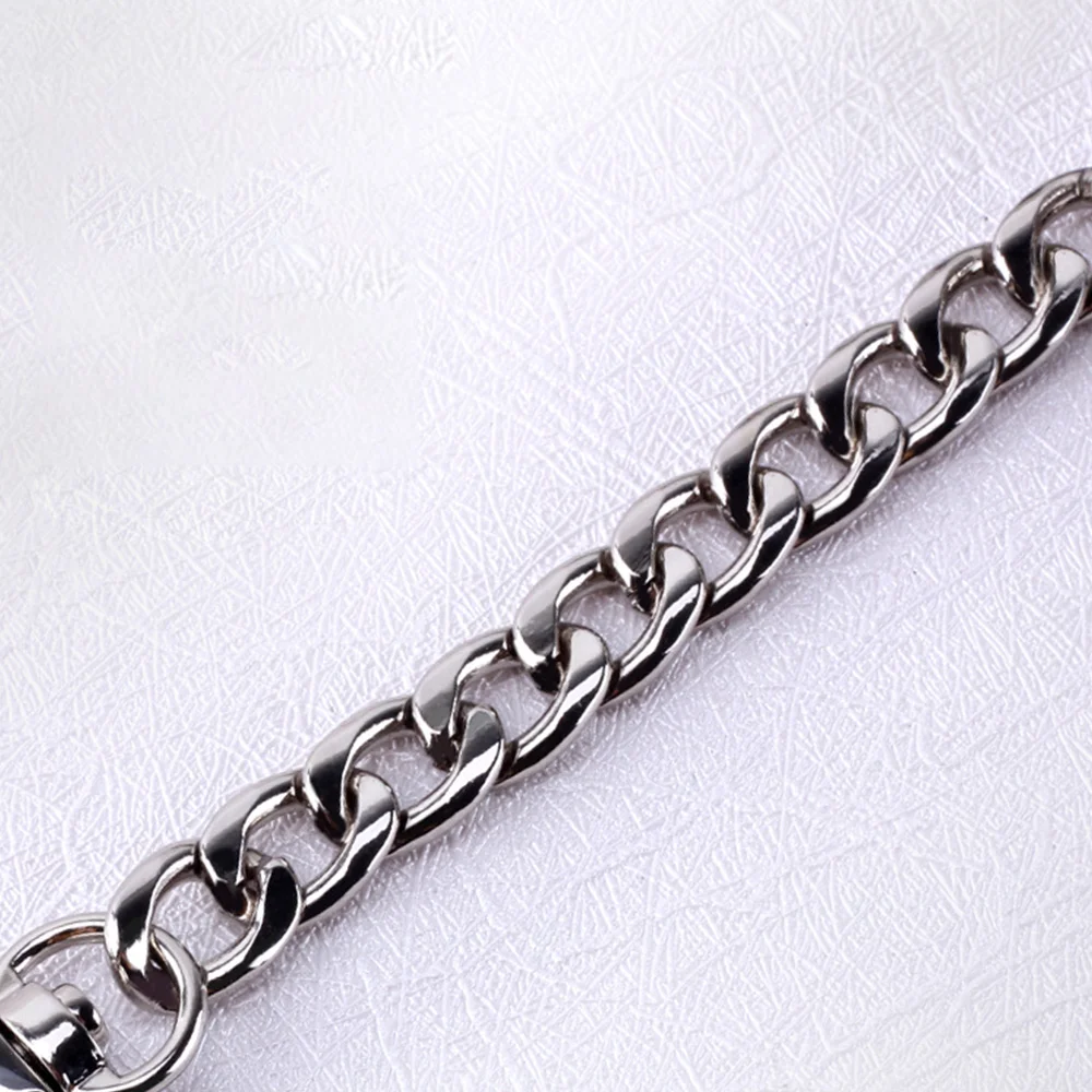 

120cm 100cm Metal Purse Chain Strap Handle Replacement Chain Handbag Shoulder Bag Chain Accessories Gold Silver Black