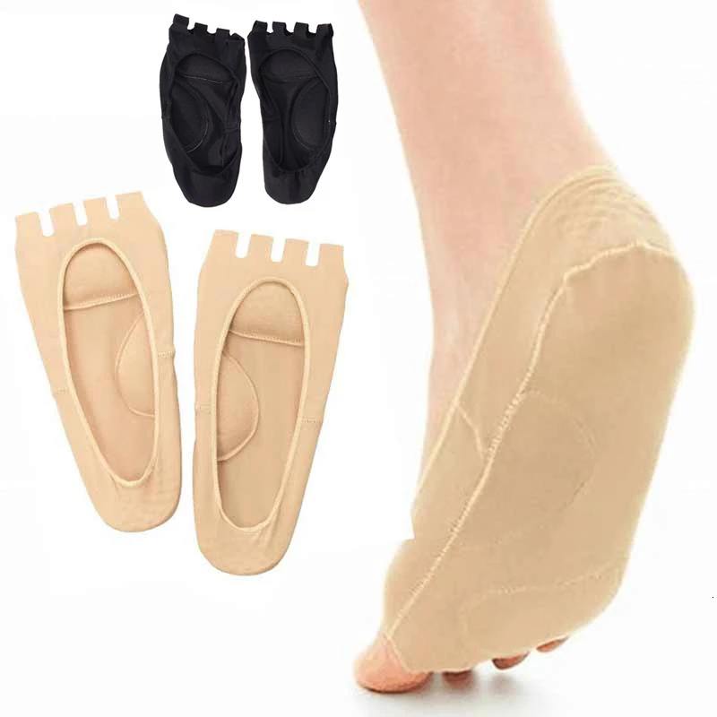 

1Pair Anti-Slip Massage Pedicure Socks Arch Support Sock For Foot Flat Orthotics Flatfoot Insoles Posture Multifunction Socks
