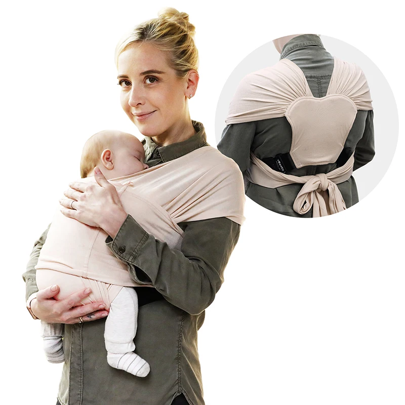 Baby Carrier Sling Wrap Multifunctional Four Seasons Universal Front Holding Type Simple X-shaped Carrying Artifact Ergonomic | Мать и