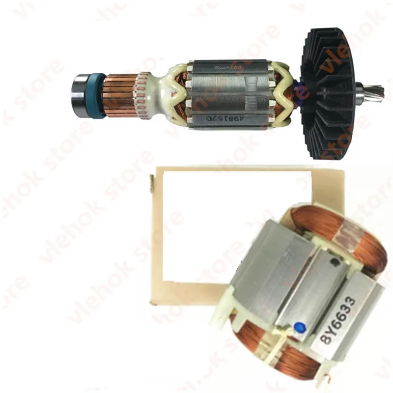 AC220 240V Якорный роторный Статор для Makita HR2600 HR2601 HR2610 HR2611F HR2611FT HR2631FT HR2631F HR2630T HR2630