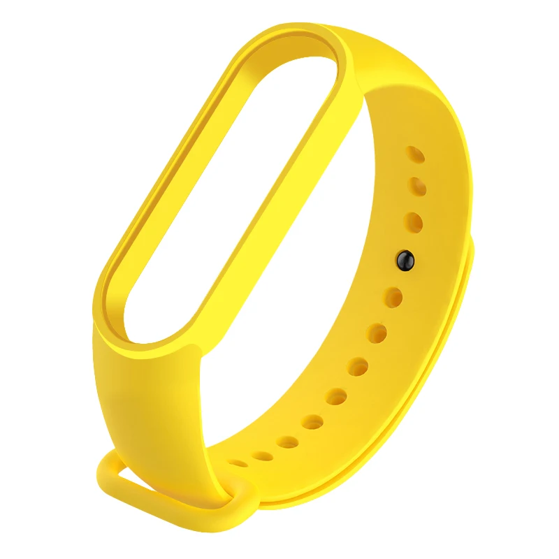 Ремешок на запястье для Xiaomi Mi Band 5 силиконовый браслет 4 3 ремешок смарт