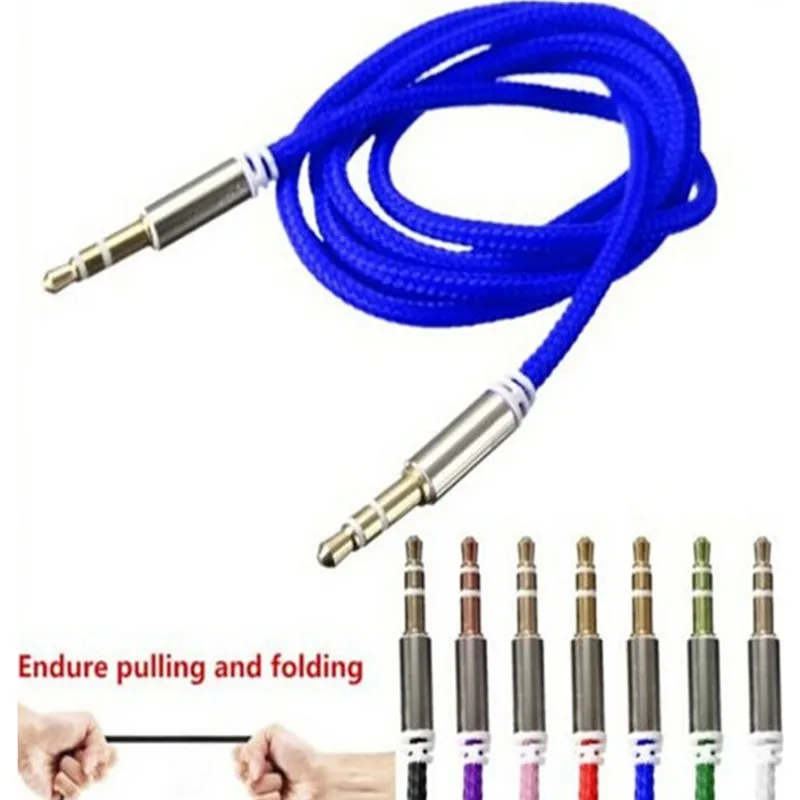 

3.5mm Car audio cable Male to Male Car Aux Auxiliary Cord Stereo Audio Cable For Phone