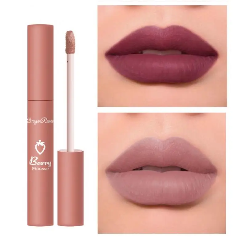 

Matte Velvet Lipstick Lip Glaze Colorful Charming Lip Gloss Sexy Beauty Lasting Non-fading Lip Tint Makeup TSLM1