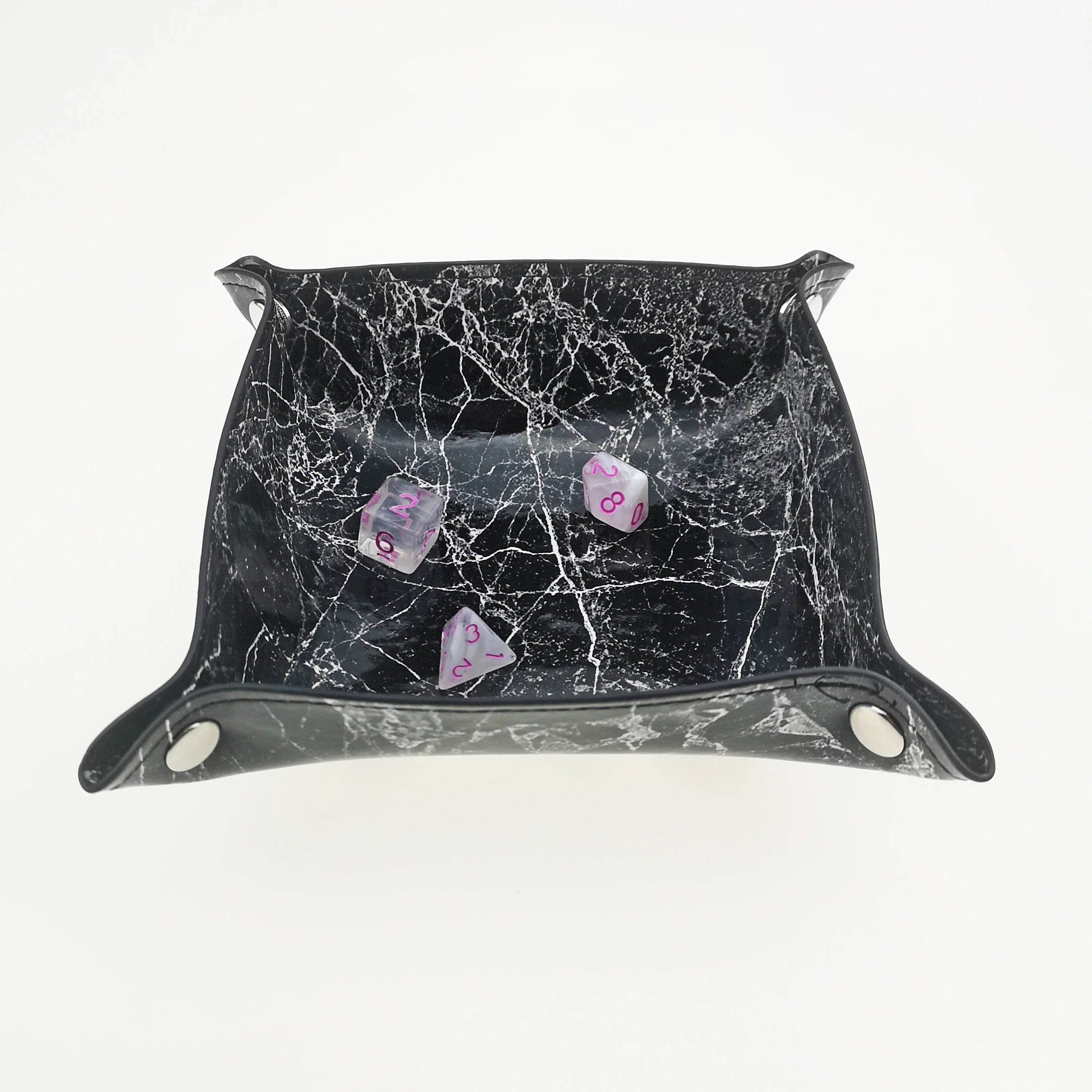 Мраморный лоток для костей Rollooo черный или белый|Кубики| |