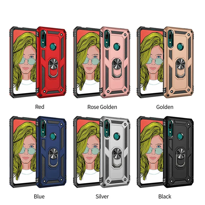 Heavy Duty Car Magnet Ring Cover For Samsung Galaxy A10s A20S A30S A40S A50S A30 A50 M10 M20 M30 M30S Armor Shockproof Capa Case |