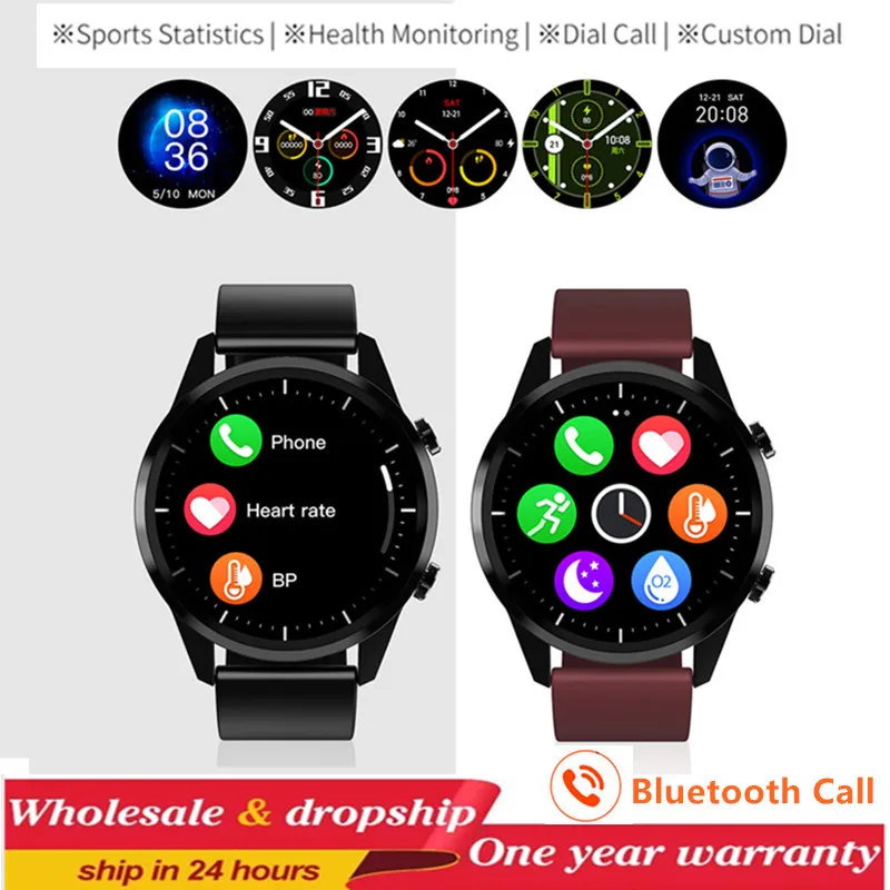 Новинка 2020 мужские Смарт часы F35 с Bluetooth фитнес трекером пульсометром и