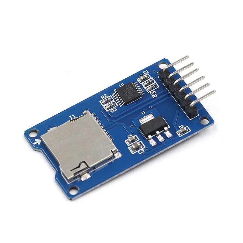1 шт. Micro SD Плата расширения памяти TF карта защитный модуль SPI для Arduino