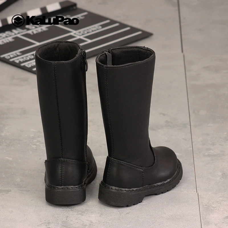 Детская обувь для девочек ботинки в байкерском стиле dr martens зимняя детские сапоги