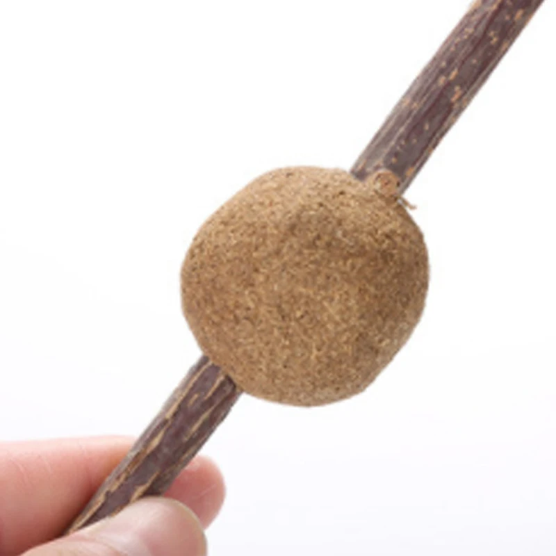 Популярная игрушка в виде кошачьей мяты деревянная палочка для скорпиона