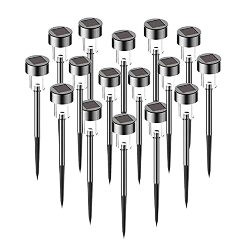 Новинка 16 шт. белый Солнечный светодиодный светильник s Открытый Путь яркий