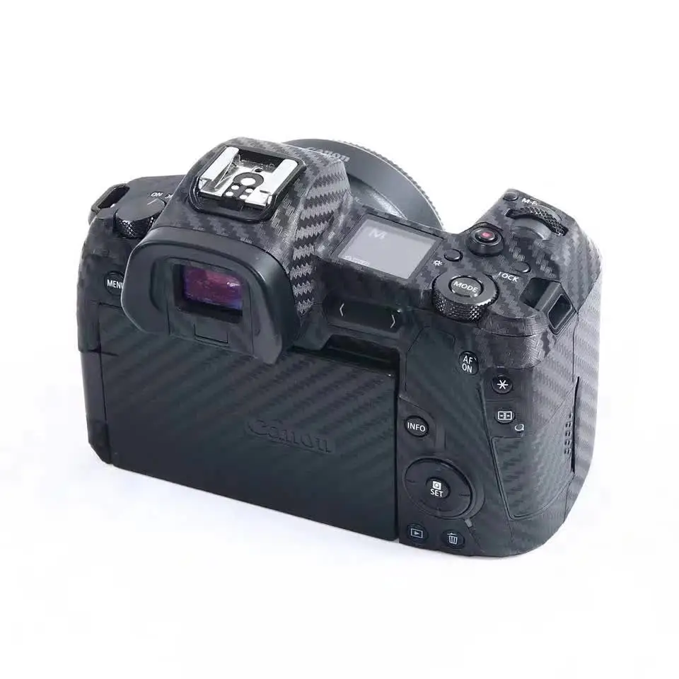 Антицарапина корпус камеры углеродное волокно пленка Комплект для Canon EOS R RP камера наклейки для камеры s декоративная защита