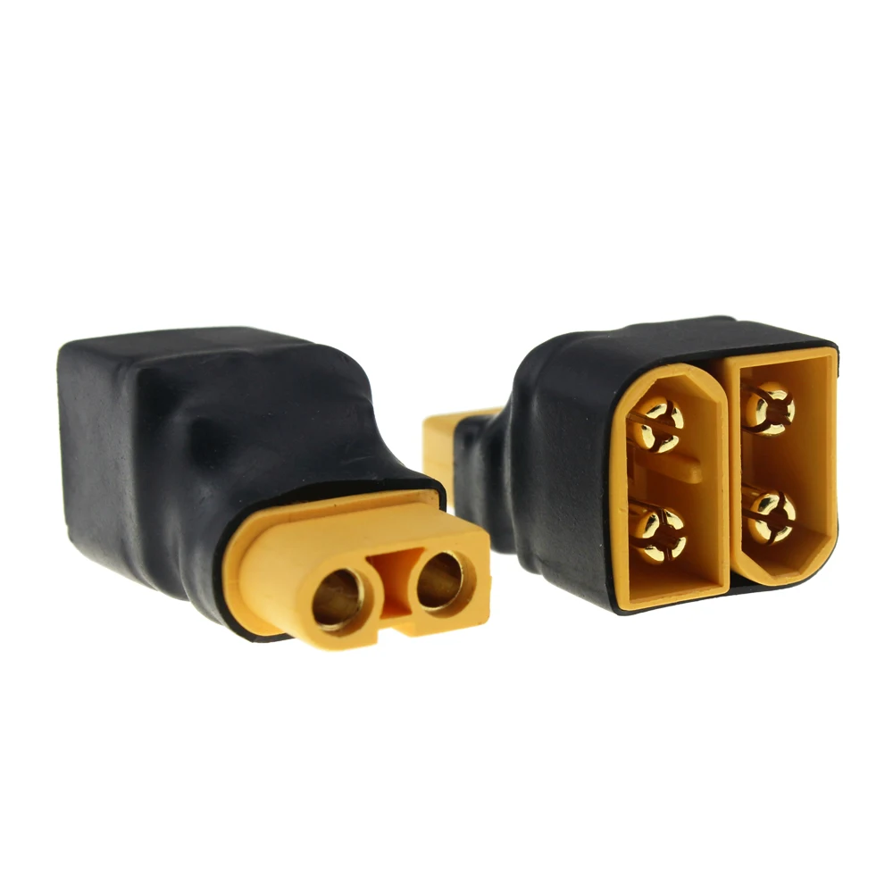 5 шт./адаптер lotAmass XT60 для XT90 XT30 EC3 TRX T Deans гнездовые и разъемы штекер банана RC Lipo