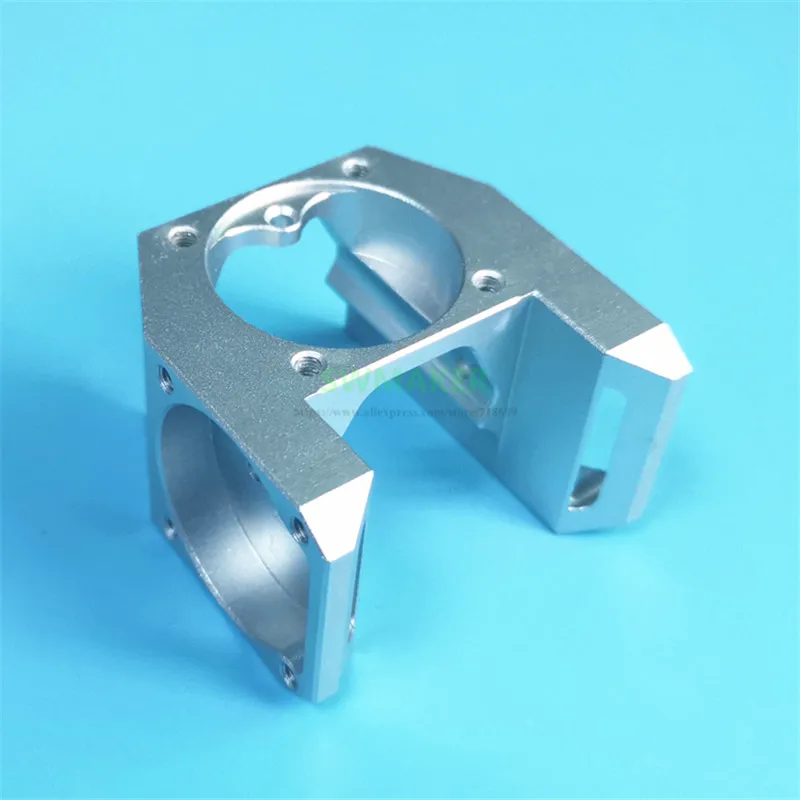 new 3d printer parts e3d v5s v6s hexagon heatsink fan duct super cool can assemble 3pcs 3010 cooling fans free global shipping