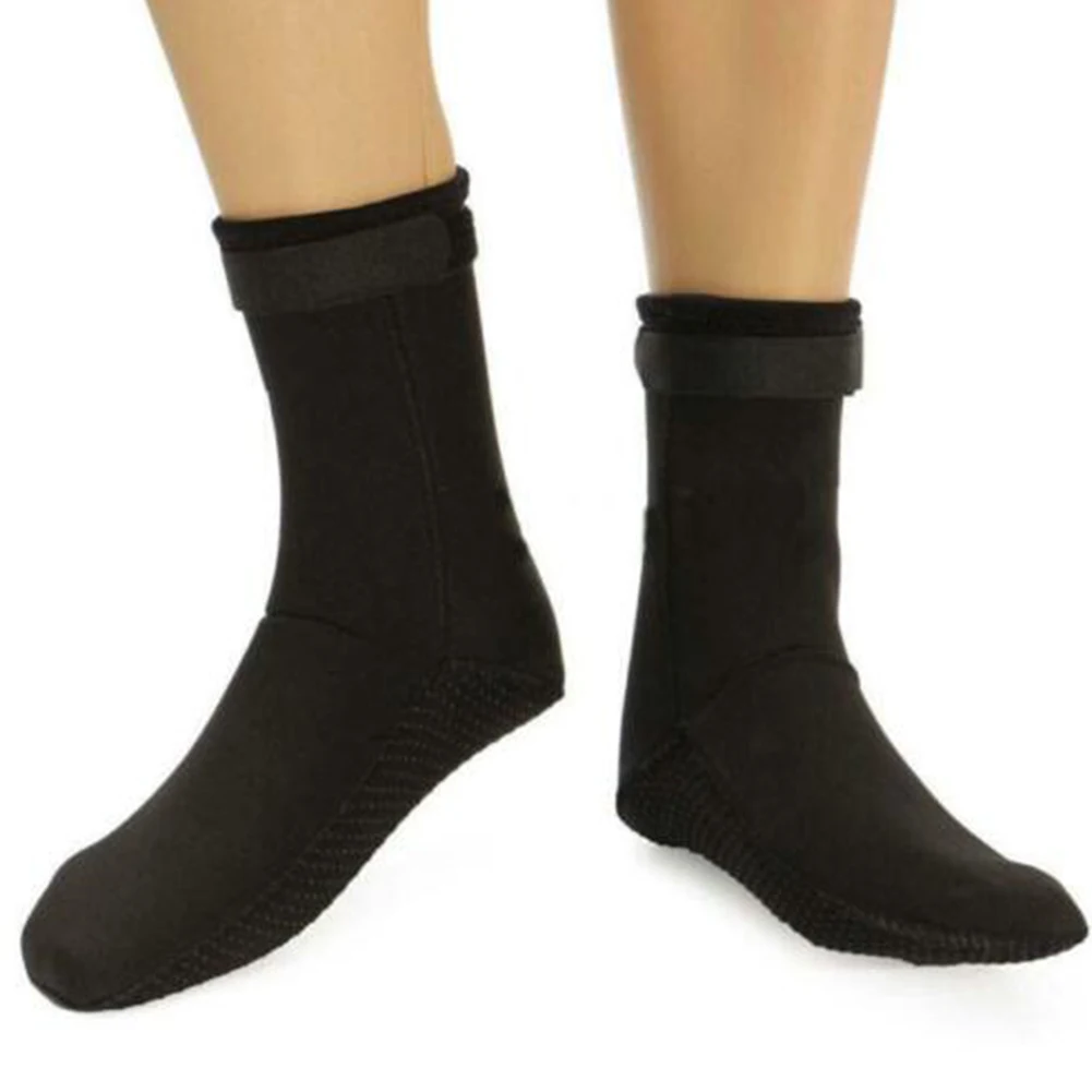 1pair 3mm Men Women Warm Full Foot Spring Swimming Snorkeling Elastic Outdoor Comfortable Anti Slip Surfing Diving Socks Soft |