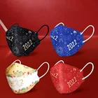 Маска одноразовая 3-слойная эластичная с ушными петлями для лица, 50 шт.