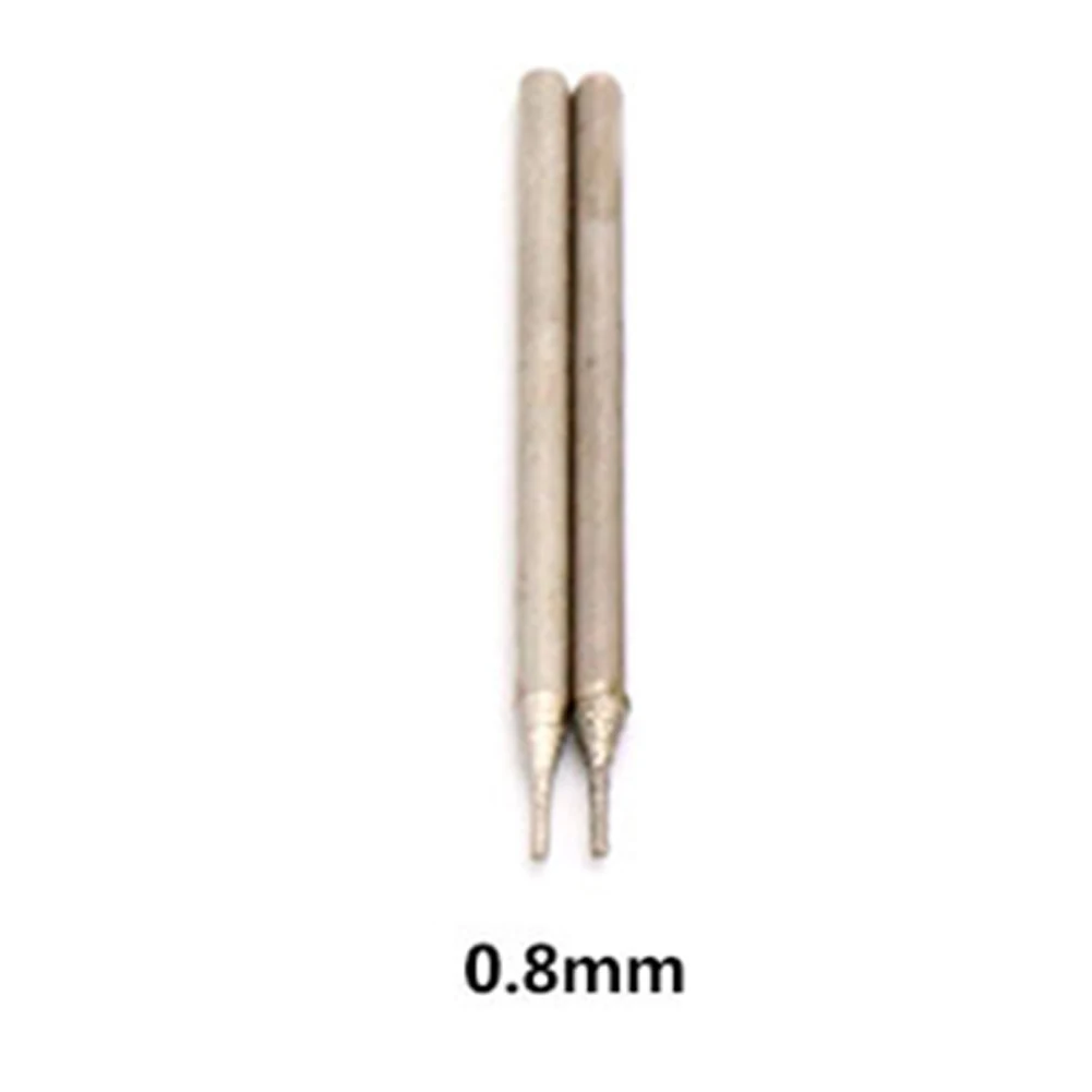 

30Pcs 0.4-3.0mm Micro Lapidary Diamond Drill Bits Carving Burrs Tools For Stone