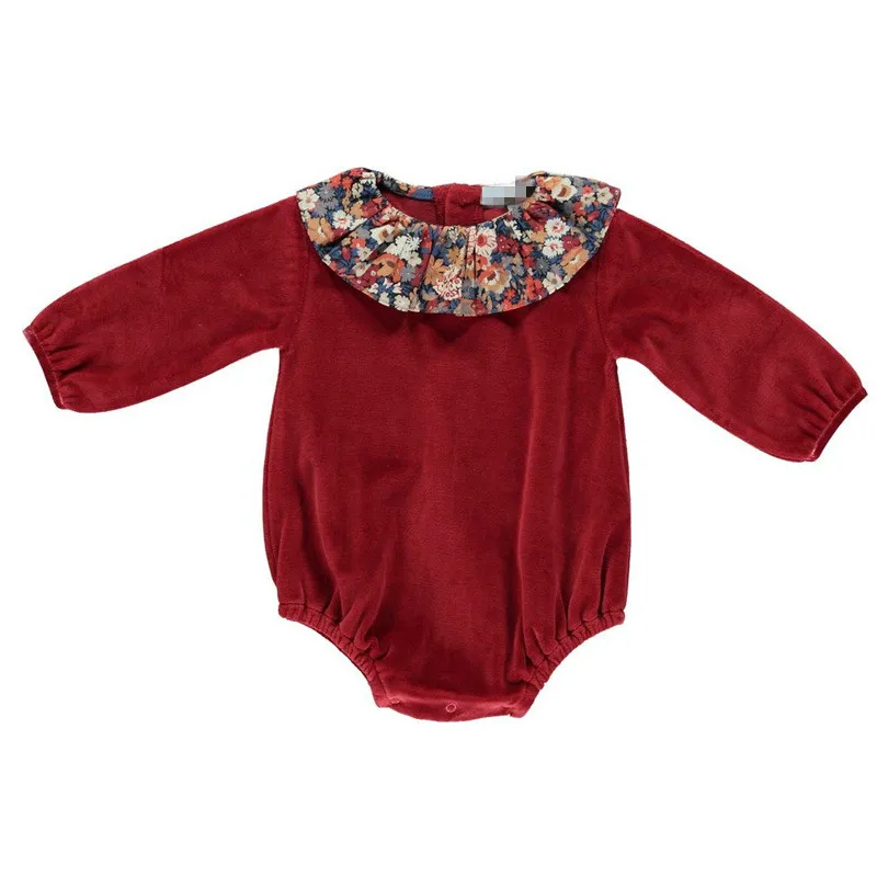 

Pre-sale 2020 New Beo Baby Romper Princess Dress Boy Girl Baby Long-sleeved Triangle Romper Children's Jumpsuit