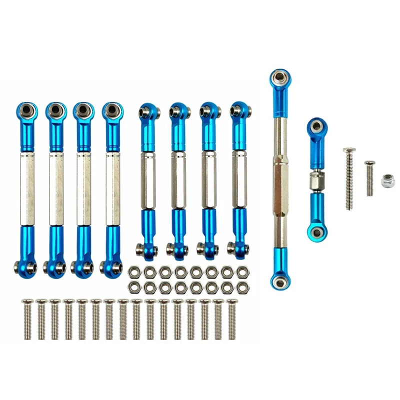 

Для WPL C14 C24 C24-1 B14 B24 1/16 RC автомобиль металлические детали для модернизации тяга рулевого управления Соединительная тяга набор аксессуаров