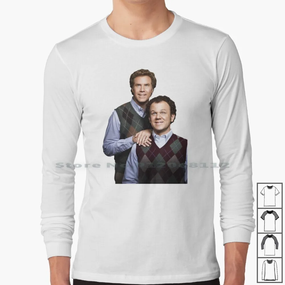 

Step Brothers Long Sleeve T Shirt Will Ferrell Brennan Huff Dale Doback Did We Just Become Best Friends Why Are You So Sweaty I