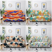 colorful mountains elastic sofa cover scandinavian style couch cover spandex stretch sofa slipcovers for living room home decor
