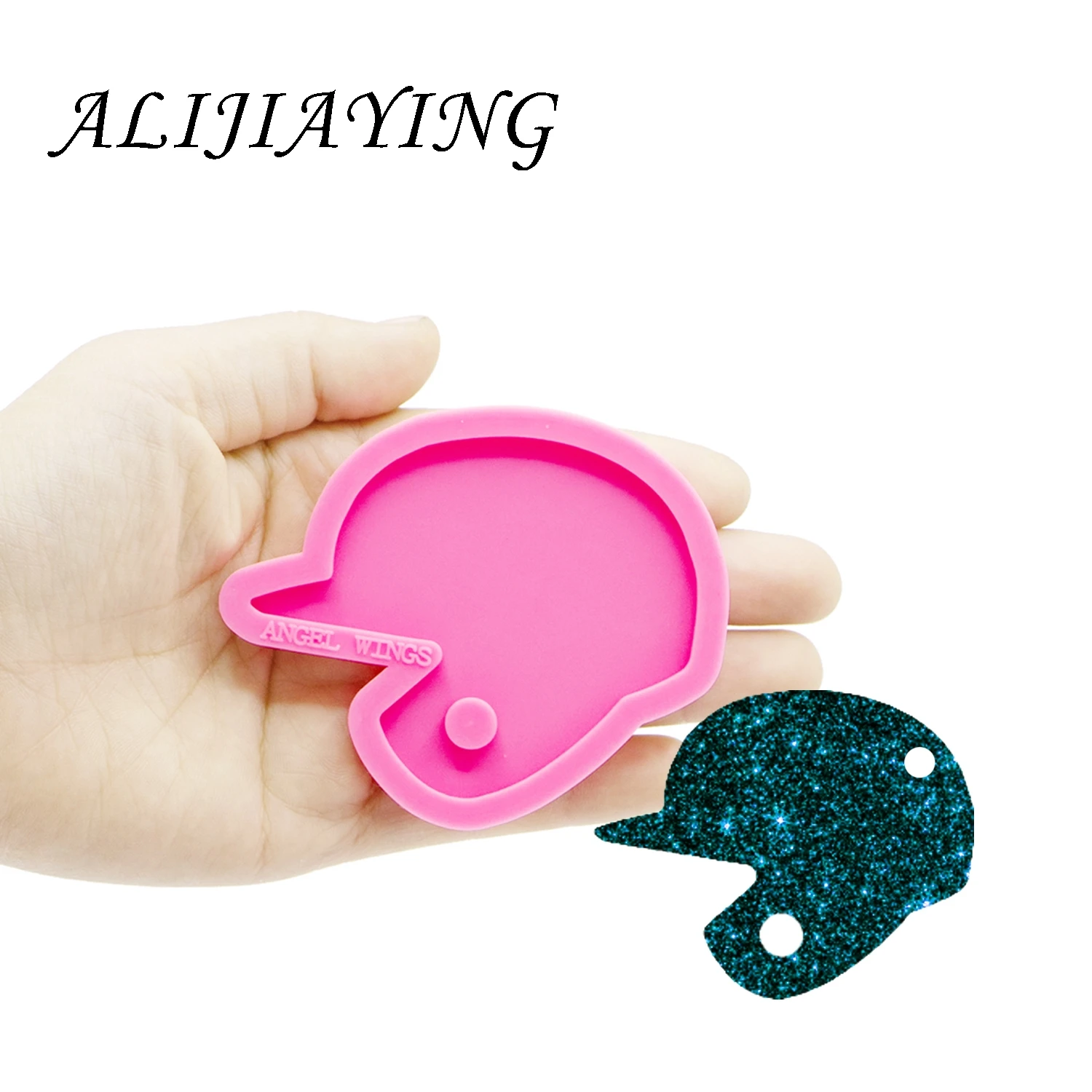 Блестящая бейсбольная форма силиконовая кепка Смола эпоксидные формы для