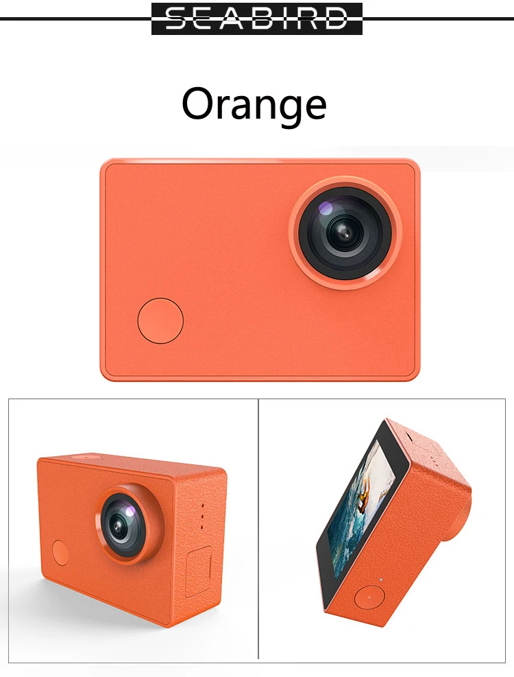 Xiaomi Mi Seabird 4K Экшн-камера 4 k/30FPS Hisilicon Hi3559 wifi Подводная Водонепроницаемая спортивная видеокамера