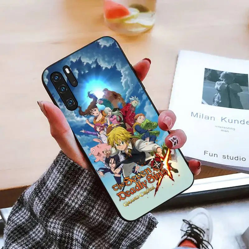 

Anime Nanatsu no Taizai Seven Sin Phone Case For Huawei honor Mate P 9 10 20 30 40 Pro 10i 7 8 a x Lite nova 5t