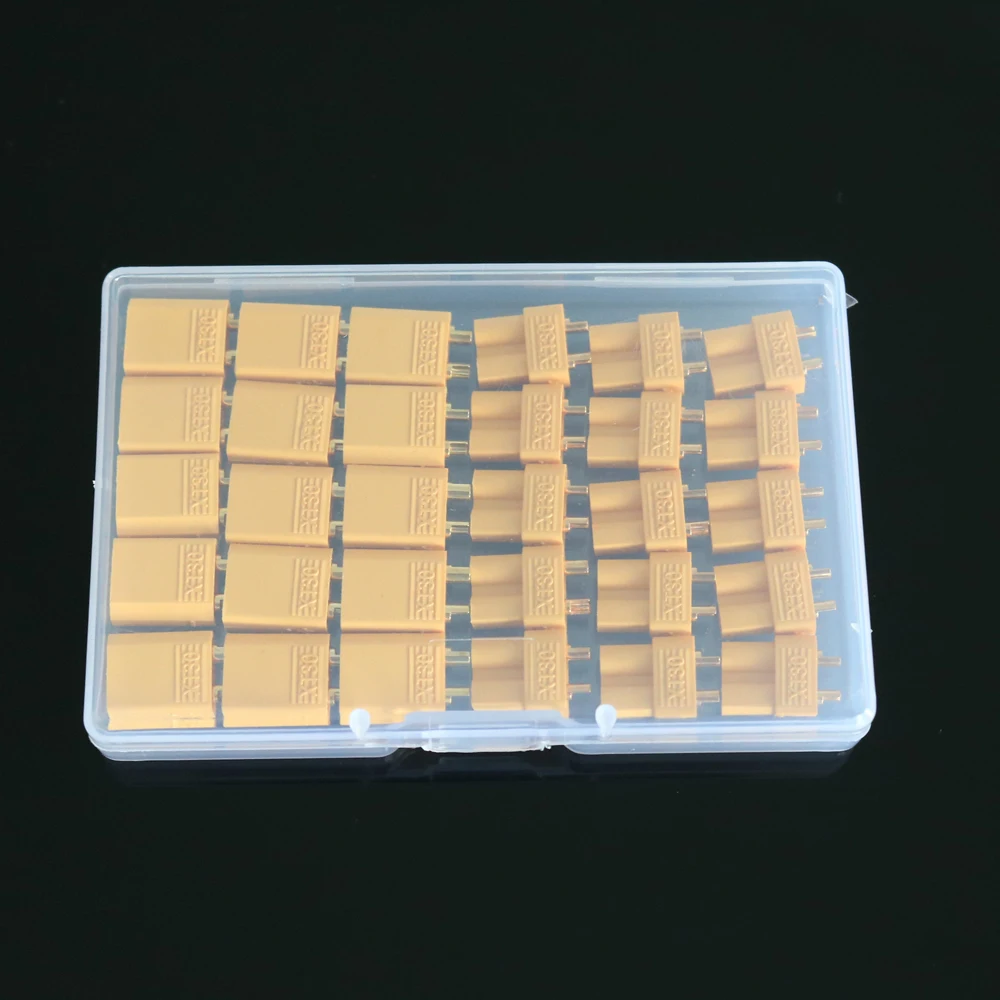 15 пар/кор. XT30 штепсельные штекерные соединители вилки для RC Lipo батареи