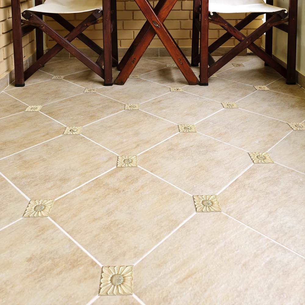 Самоклеящаяся диагональная напольная наклейки на швы Мраморная наклейка в стиле