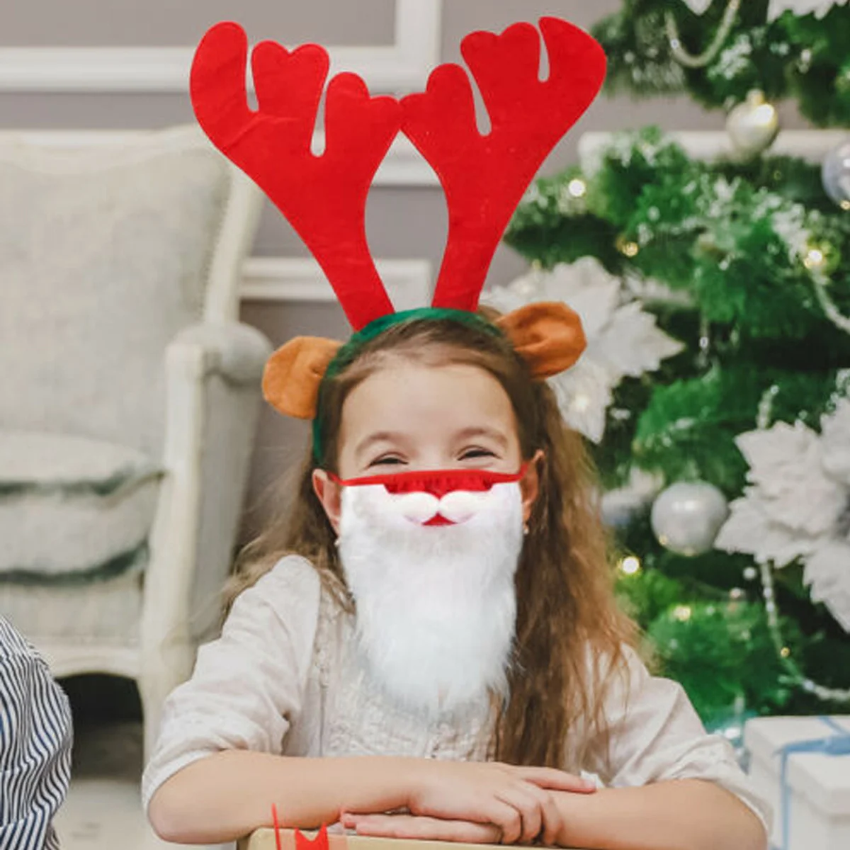 

1 шт., маска для бороды, из хлопка