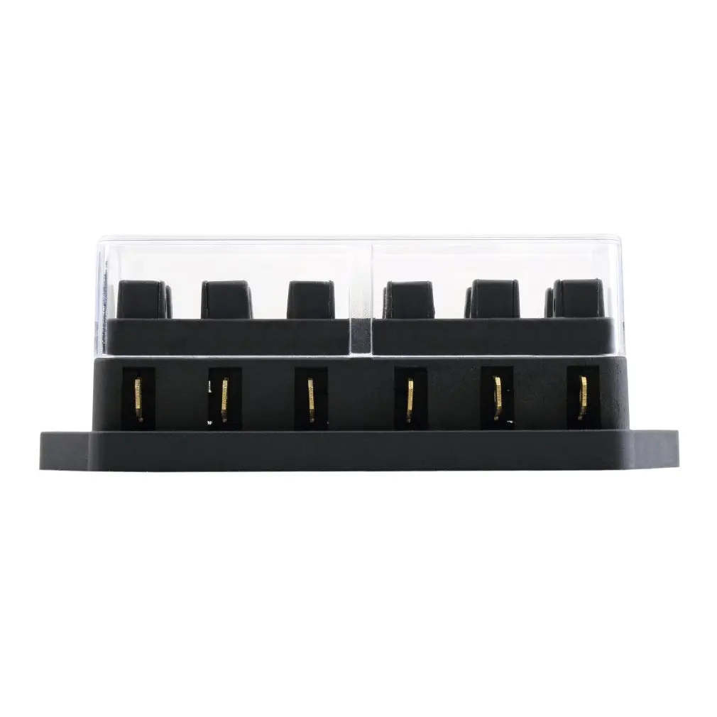 

Universal 12V 6 Way Fuse Box Block Fuse Holder Box Car Vehicle Circuit Automotive Blade Car Fuse Accessory Tool