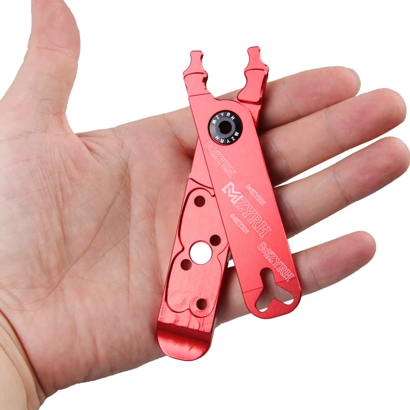

Bicycle Chain Magic Buckle Removal Pliers Valve Tool Quick Release Buckle Installation and Removal 4 In 1 Multi-function Tool