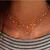 7Women Necklace Новинка, многослойное ожерелье с кулоном в виде Луны из кристаллов, женское Ретро Очаровательное ожерелье, вечерние ювелирные изделия, аксессуары - Окраска металла: 7Women Necklace