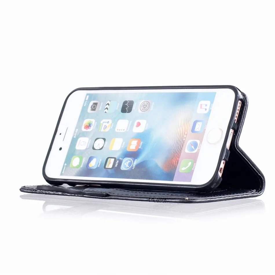Высококачественный кожаный флип чехол для Samsung Galaxy S8 S9 A8 Plus S7 S6 Edge S5 A3 A5 J3 J5 J7 2017 J330
