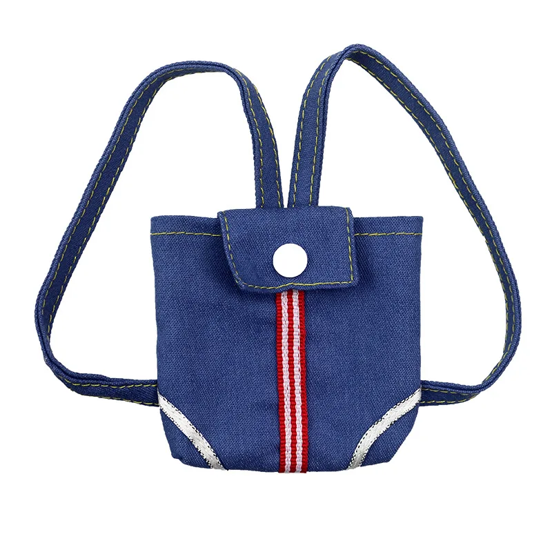 denim bag 42 см Nenuco кукла Nenuco y su Hermanita кукла аксессуары 5 стилей животные рюкзаки с единорогом школьные сумки для 18 дюймов девочка кукла - Цвет: denim bag